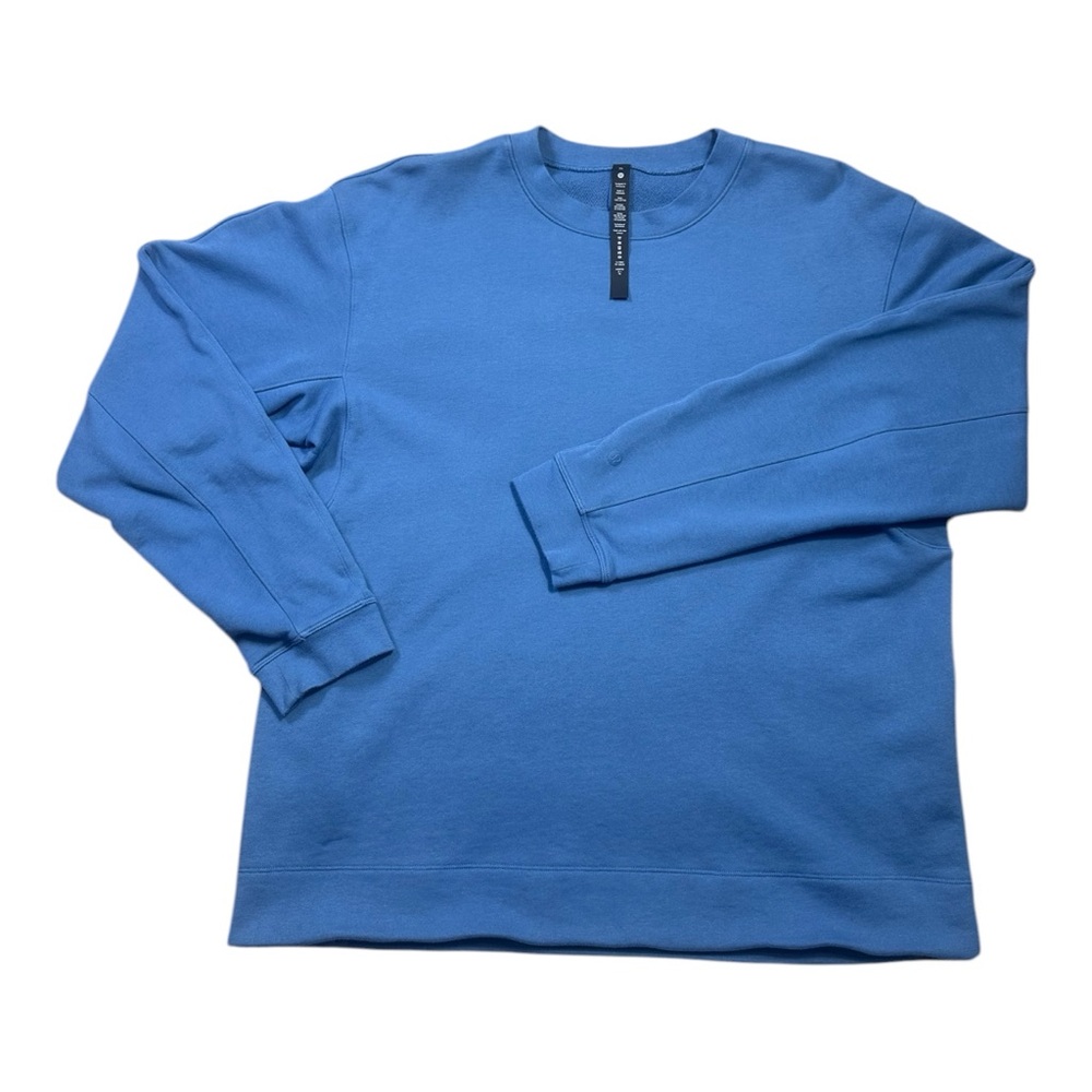 Lululemon Men’s Crewneck Sweatshirt XL Blue | Soft Cozy Everyday Classic
